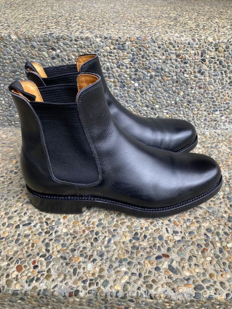 オリエンタル グロスター サイドゴアブーツ ブラック メンズ US6.5