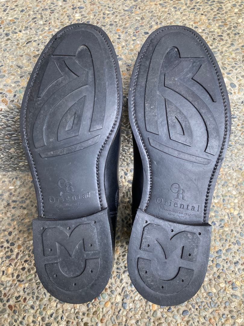 オリエンタル グロスター サイドゴアブーツ ブラック メンズ US6.5