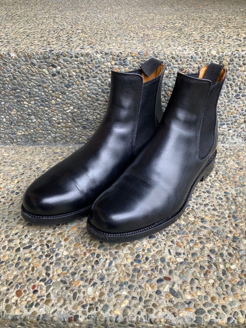 オリエンタル グロスター サイドゴアブーツ ブラック メンズ US6.5