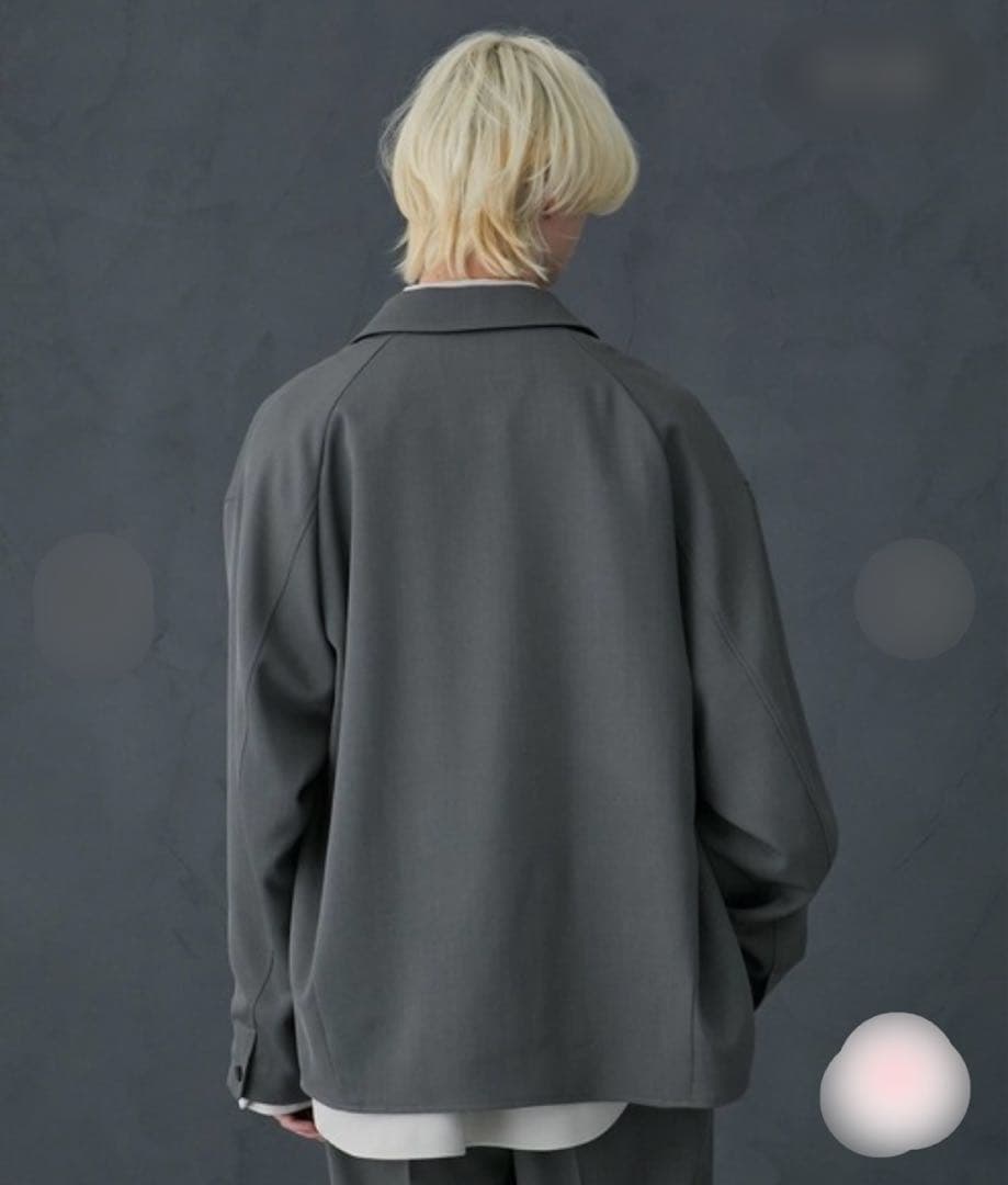 【セットアップ】PUBLIC TOKYO AQUA WOOL カルゼsize1