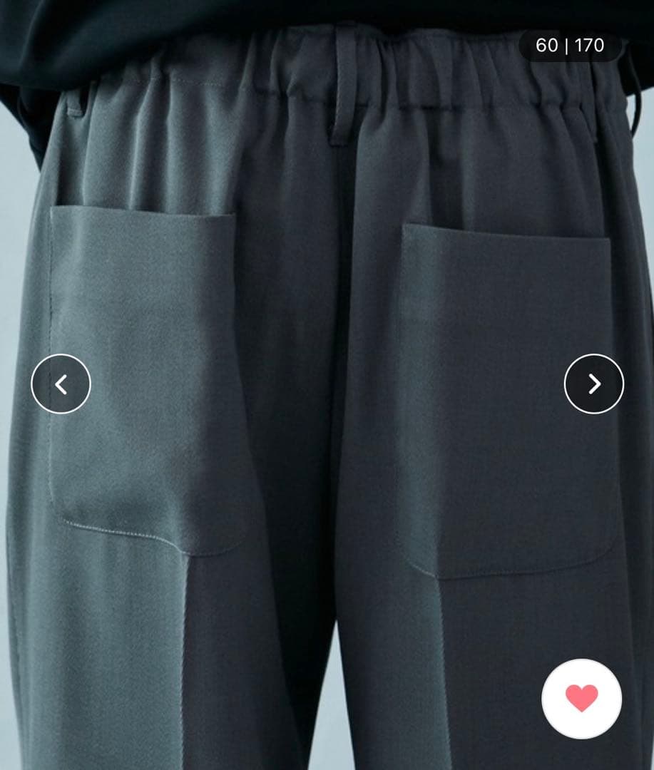 【セットアップ】PUBLIC TOKYO AQUA WOOL カルゼsize1