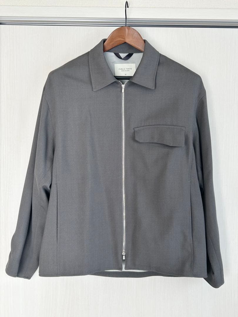 【セットアップ】PUBLIC TOKYO AQUA WOOL カルゼsize1