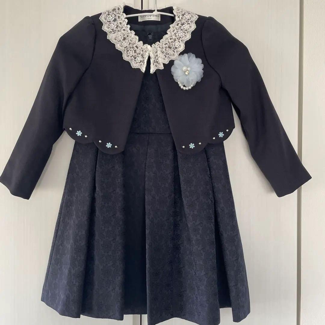 CHOPIN 女の子120 卒園式・入学式フォーマルワンピースセット