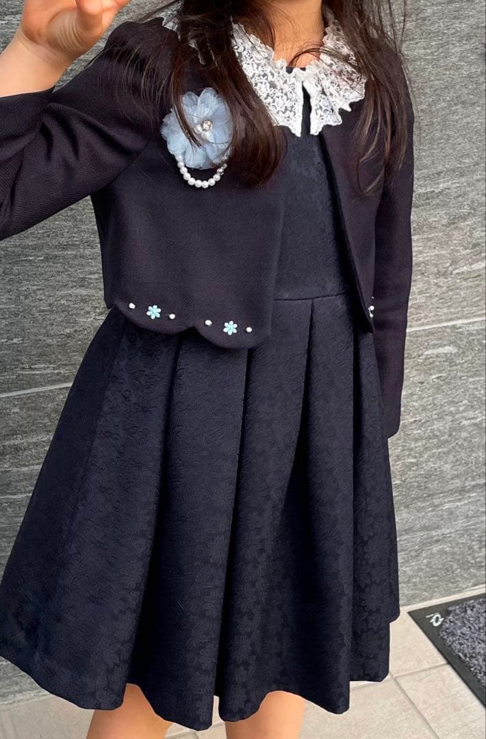 CHOPIN 女の子120 卒園式・入学式フォーマルワンピースセット