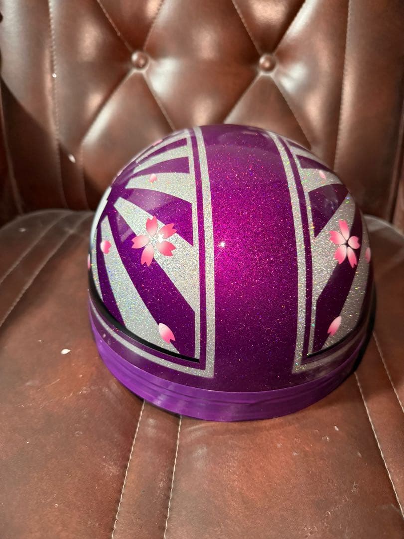 キャンディーパープル　ラメラメ　富士日章　桜　コルク半