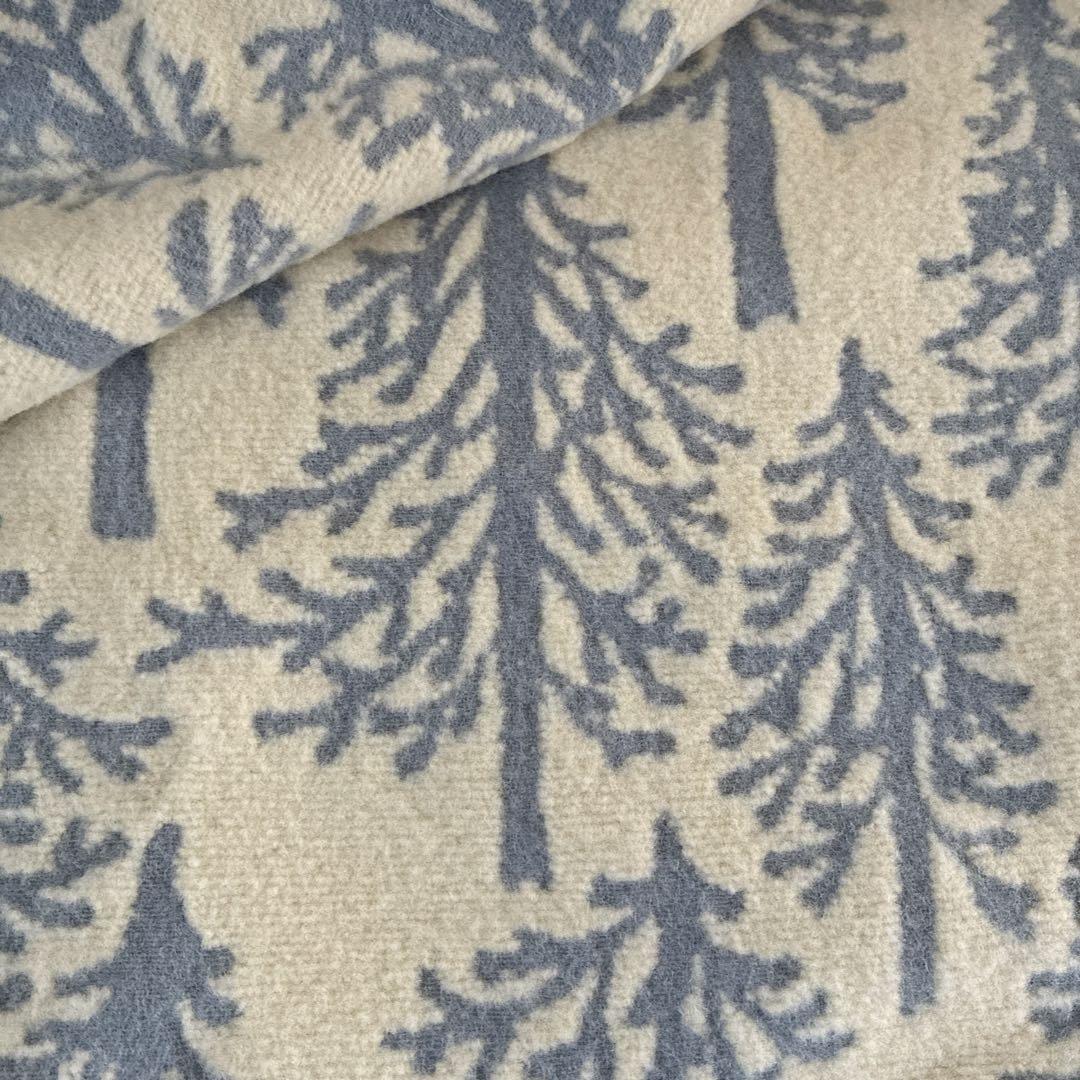 ミナペルホネン ウールブランケット　metsä グレー