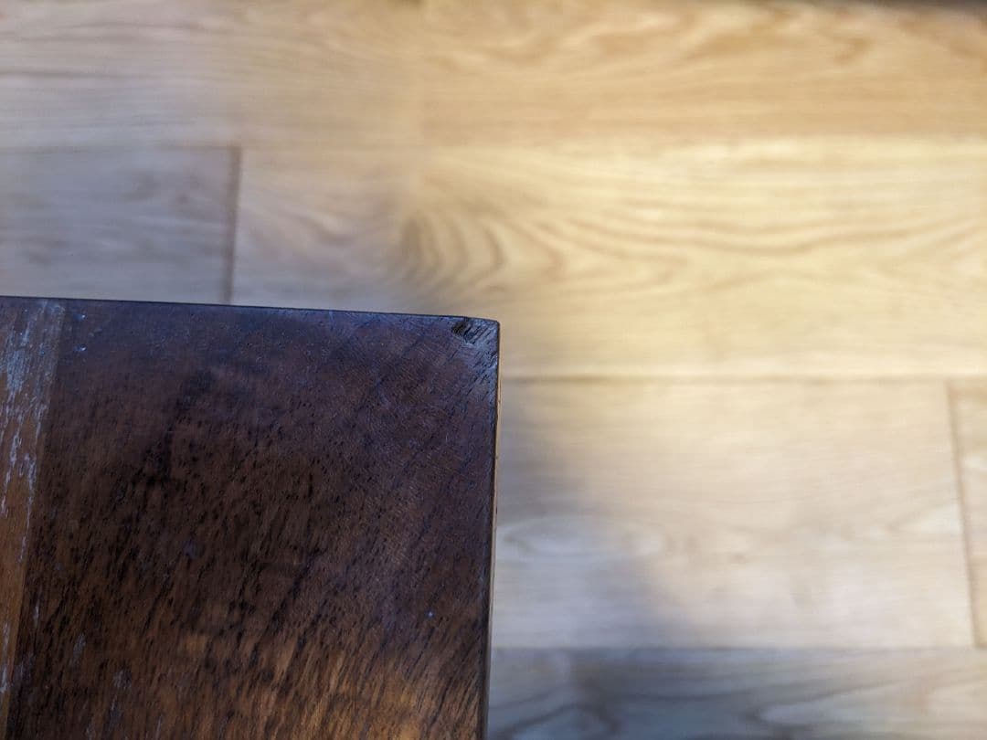 無垢材ローテーブル・ウォールナット材・幅１２０×奥行６０×高さ３５ｃｍ