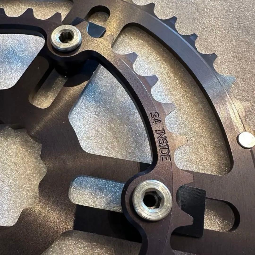 WHITE INDUSTRIES チェーンリングMR30クランク用50-34t