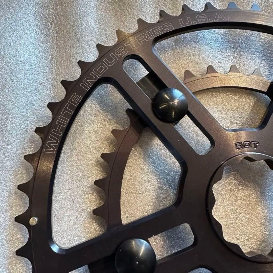 WHITE INDUSTRIES チェーンリングMR30クランク用50-34t