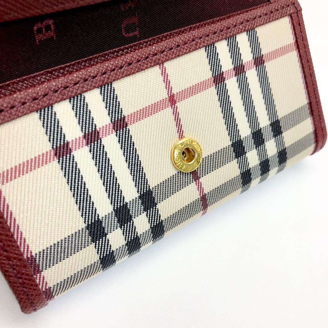 美品✨　BURBERRY バーバリー　キーケース 5連　チェック