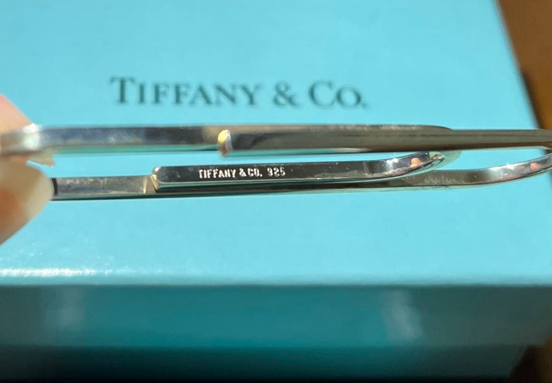 Tiffany & Co. シルバー マネークリップ 箱入り