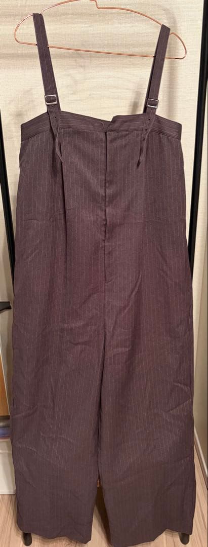 (ほぼ新品未使用)Spick and Span ストライプオールインワン