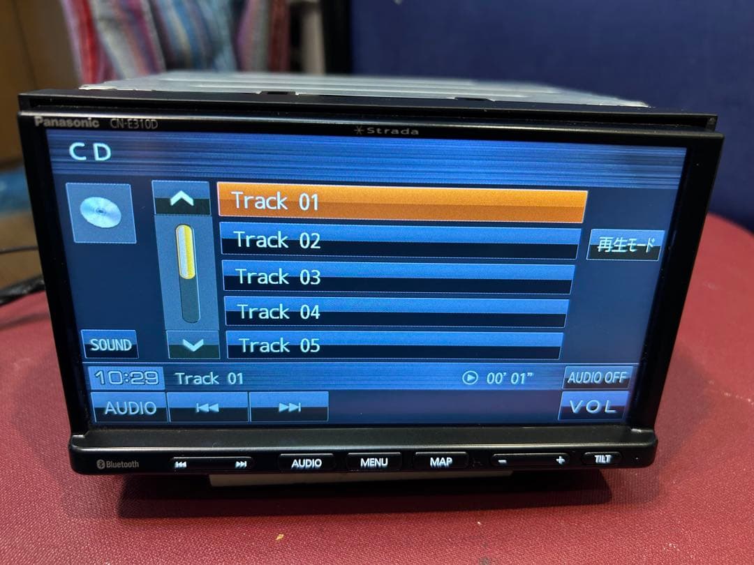 パナソニックメモリーナビ 2018年版 bluetooth/CD/TV