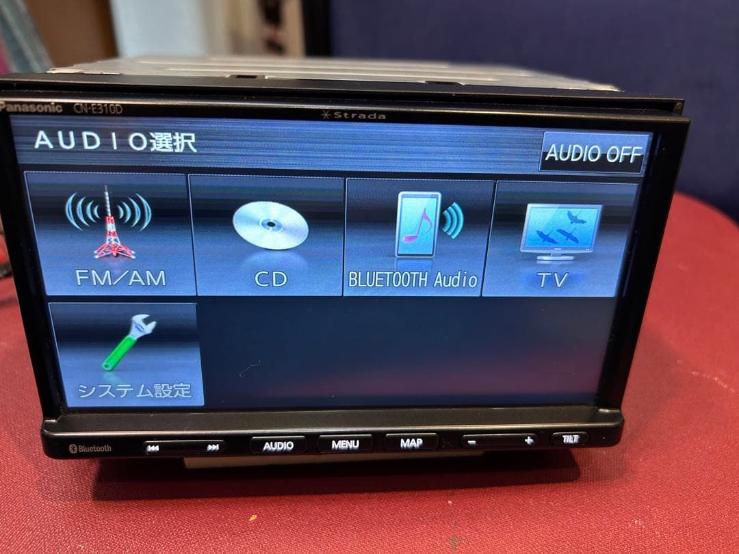 パナソニックメモリーナビ 2018年版 bluetooth/CD/TV