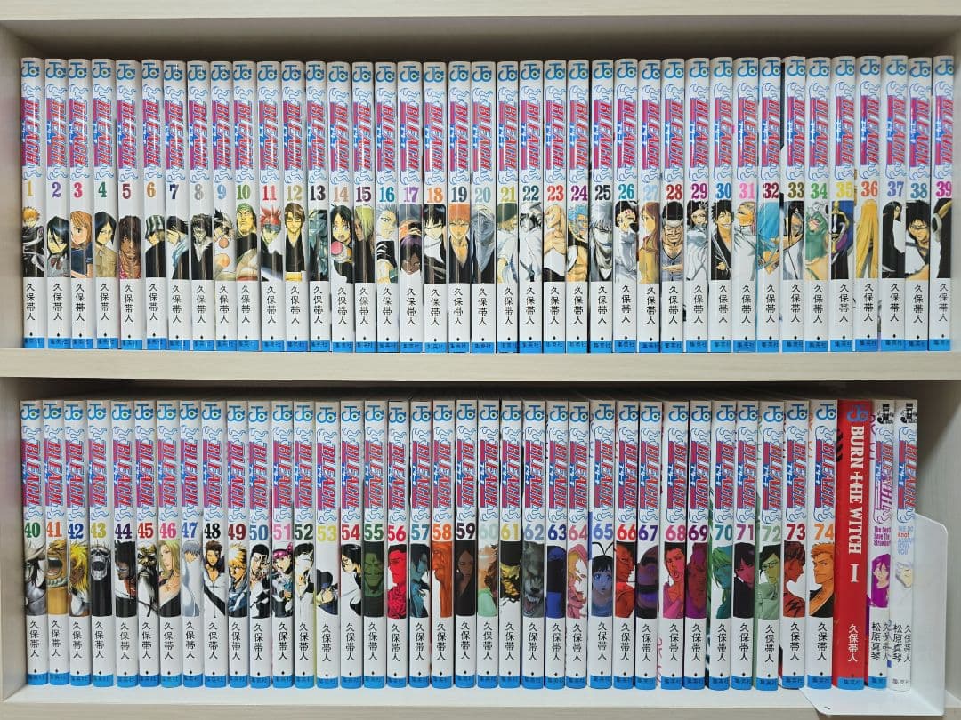 BLEACH 全74巻[完]+関連本3冊セット/極美品/B02