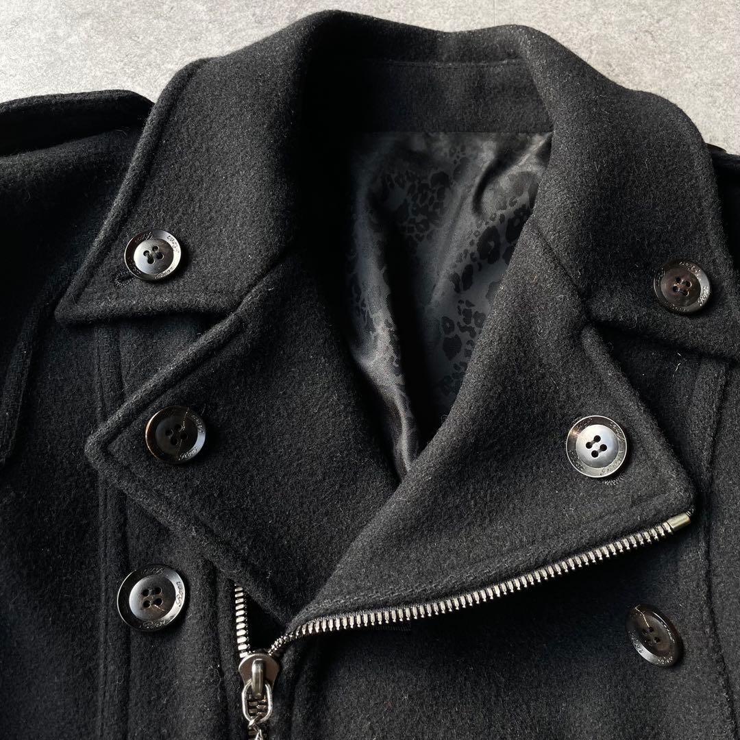 10.8万 Roen 46ロエン スワロフスキー スカル ライダース Y2K