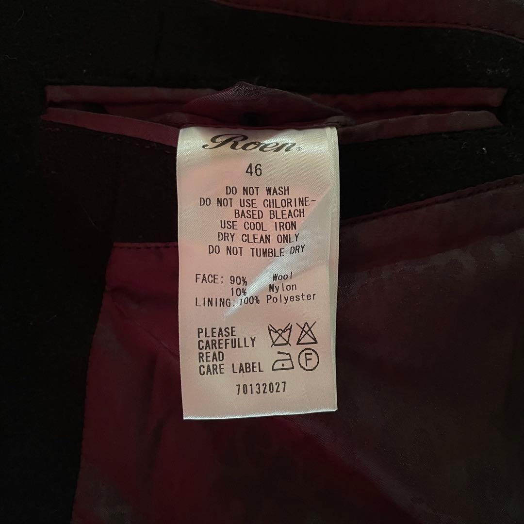 10.8万 Roen 46ロエン スワロフスキー スカル ライダース Y2K