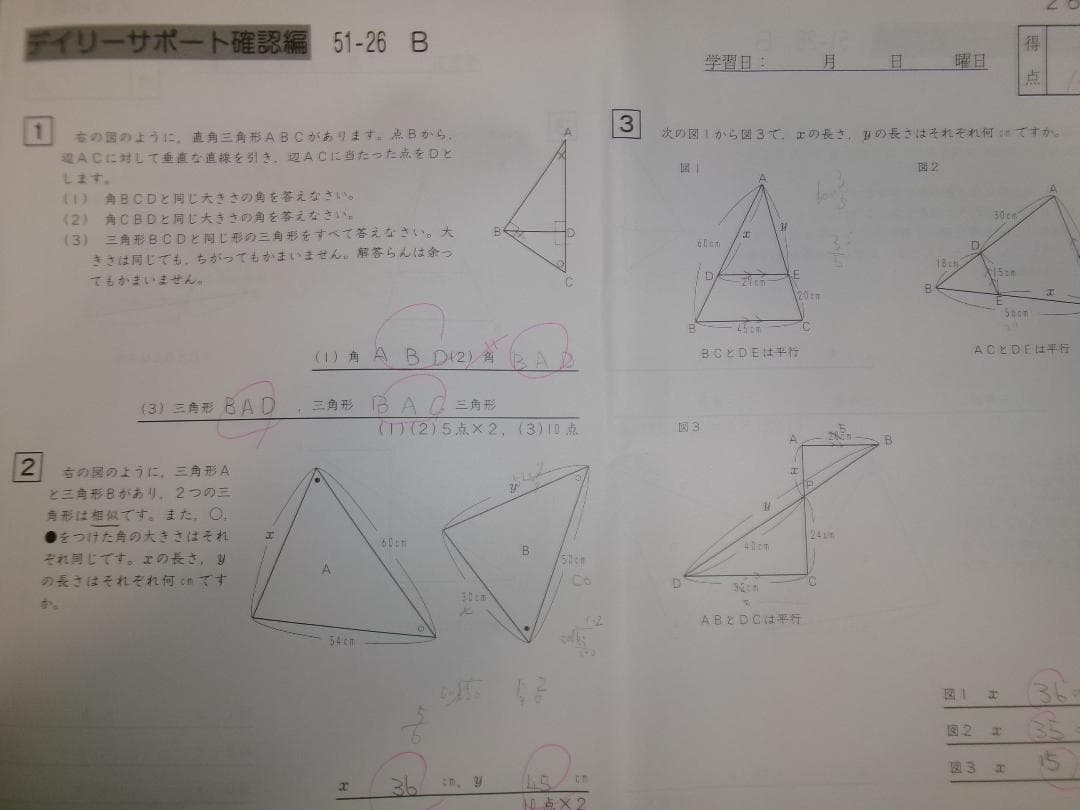 サピックス ＳＡＰＩＸ＊デイリーサポート＊５年＊算数・全３７回完全版／２０２３年