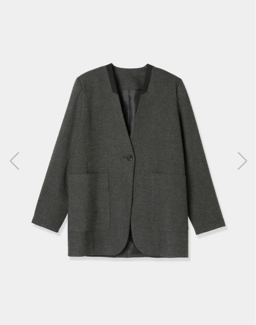 ジャケット・アウター louren no collar jacket