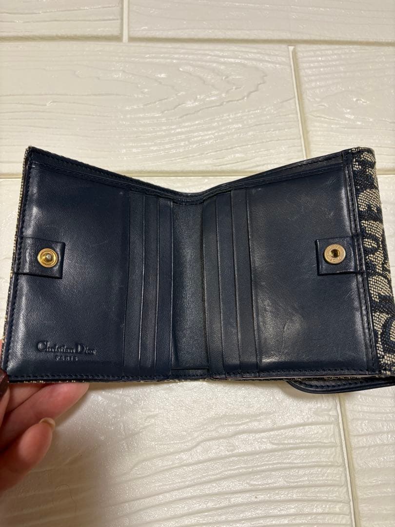 Christian Dior 二つ折り財布 Dロゴ