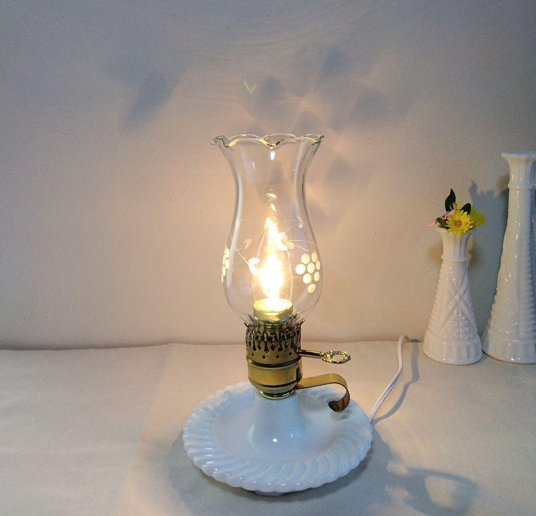 エッジングシェード キャンドル コテージランプ ぶどう柄