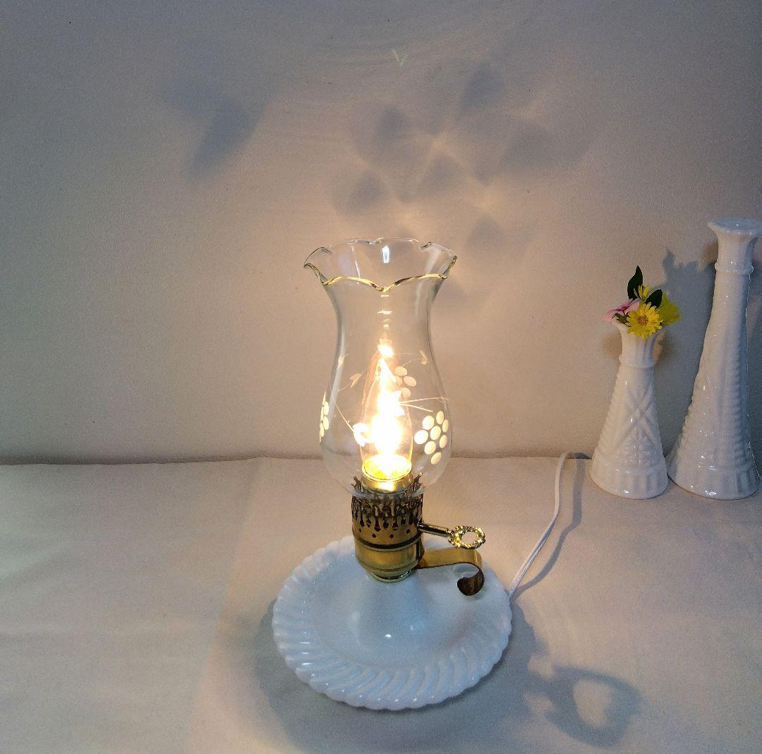 エッジングシェード キャンドル コテージランプ ぶどう柄