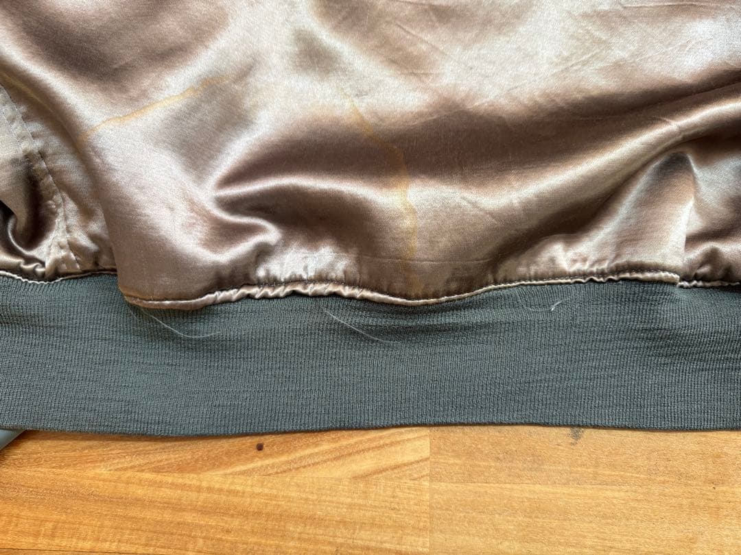 米軍実物　L-2B 50s 黒タグ　US AIR FORCE サイズL