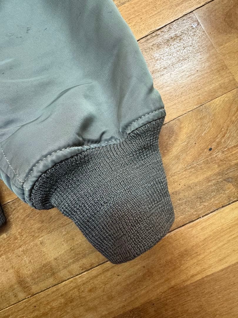 米軍実物　L-2B 50s 黒タグ　US AIR FORCE サイズL