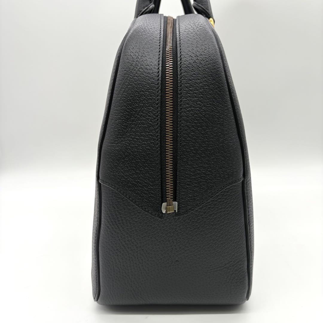 【BTSテテ愛用☆美品】GUCCI ボストンバッグ キングスネーク ブラック