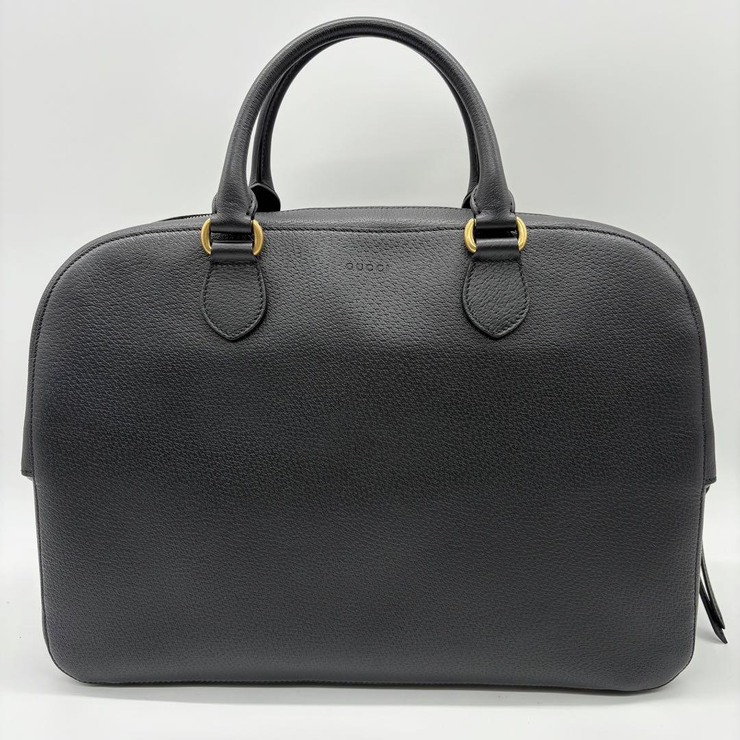 【BTSテテ愛用☆美品】GUCCI ボストンバッグ キングスネーク ブラック