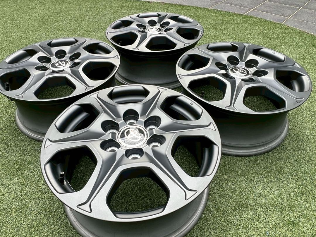 18インチ マットブラックホイール 4本セット