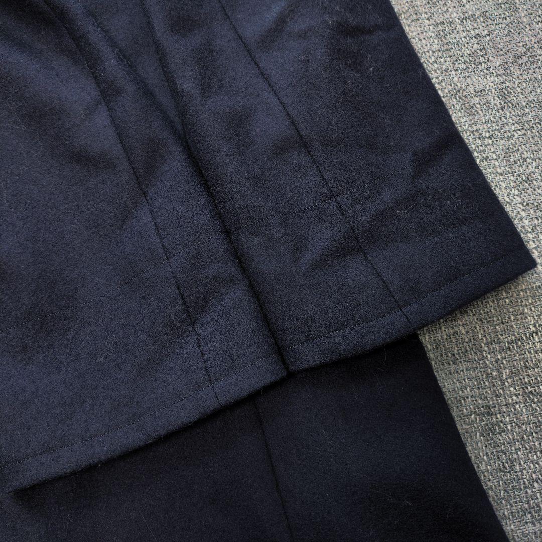 シップス　リングヂャケット　ダブルブレスト　ウールコート　着用感のない美品