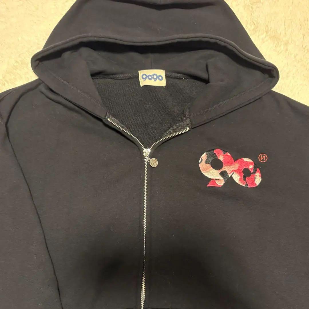 9090 Logo Assort Zip Hoodie ジップパーカー