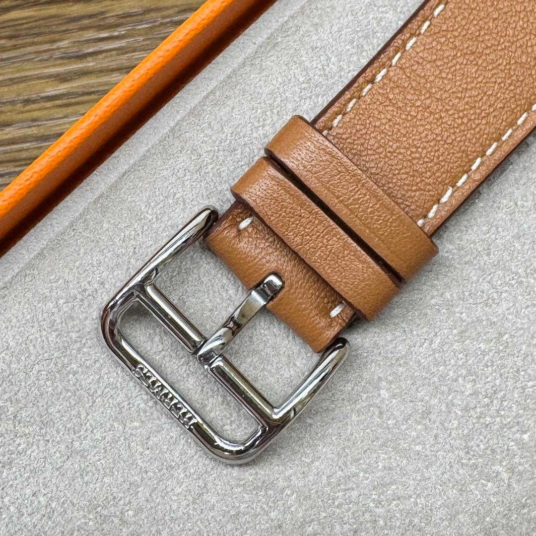 2477 Apple Watch エルメス　ゴールド　ブラウン　HERMES