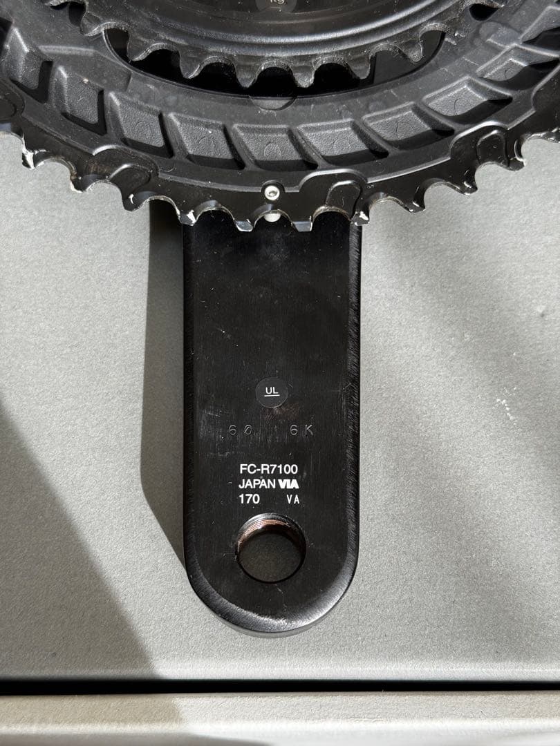 【美品】FC-R7100 50-34 12s クランク 170mm