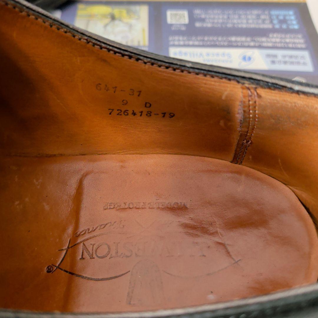 JM WESTON 641 ゴルフ ロシアンカーフ ブラック 9D