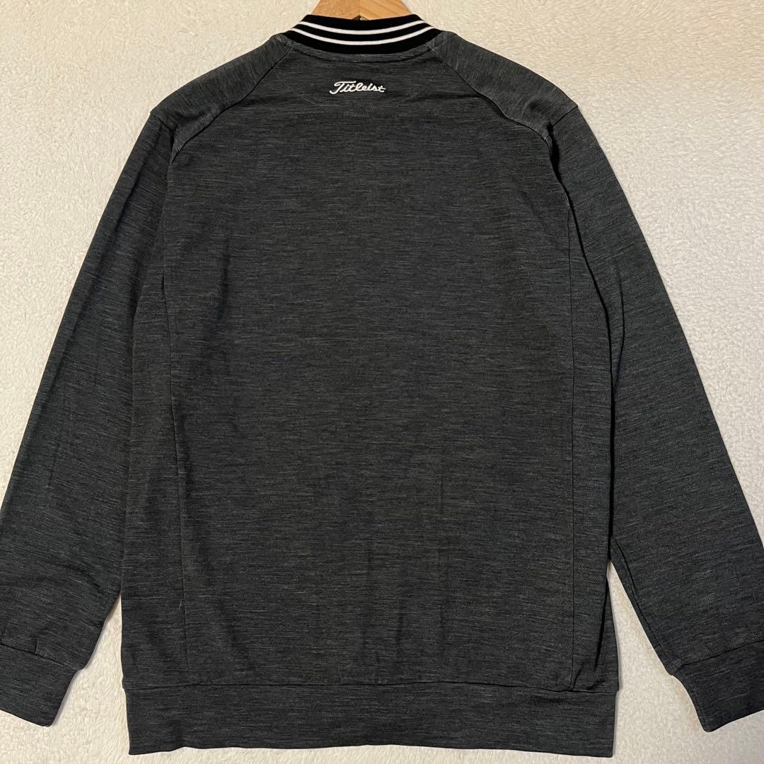 美品 Titleist ストレッチ ジップアップ スウェット ゴルフジャケット