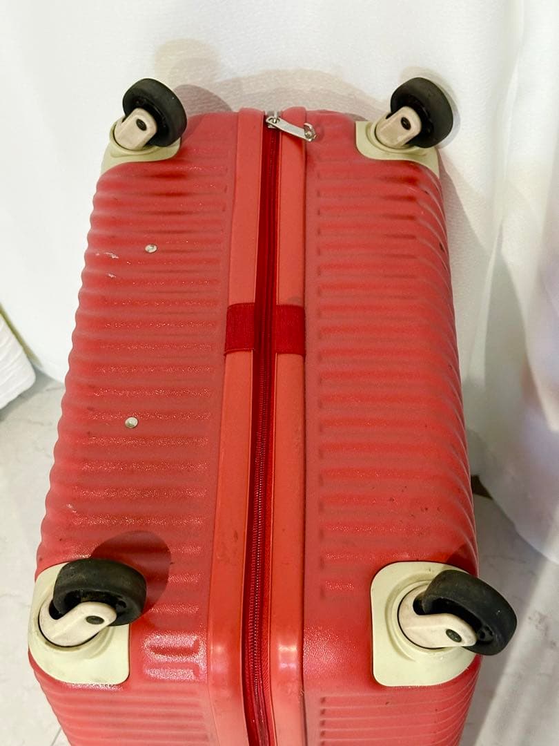 ハントマイン スーツケース キャリーケースTSAロック アネモネレッド