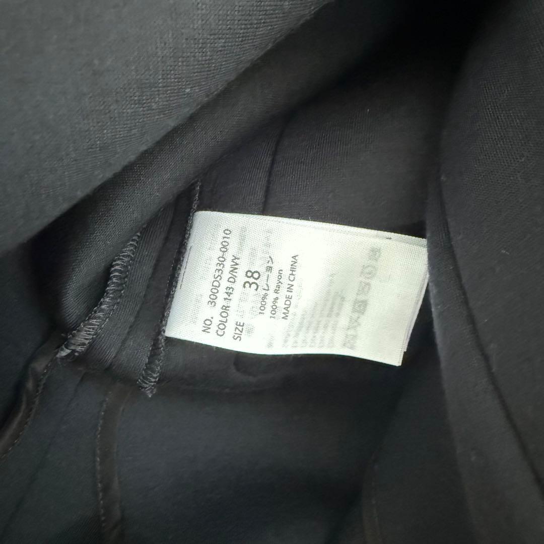 ENFOLD ボンディングフードコート　38 ネイビー