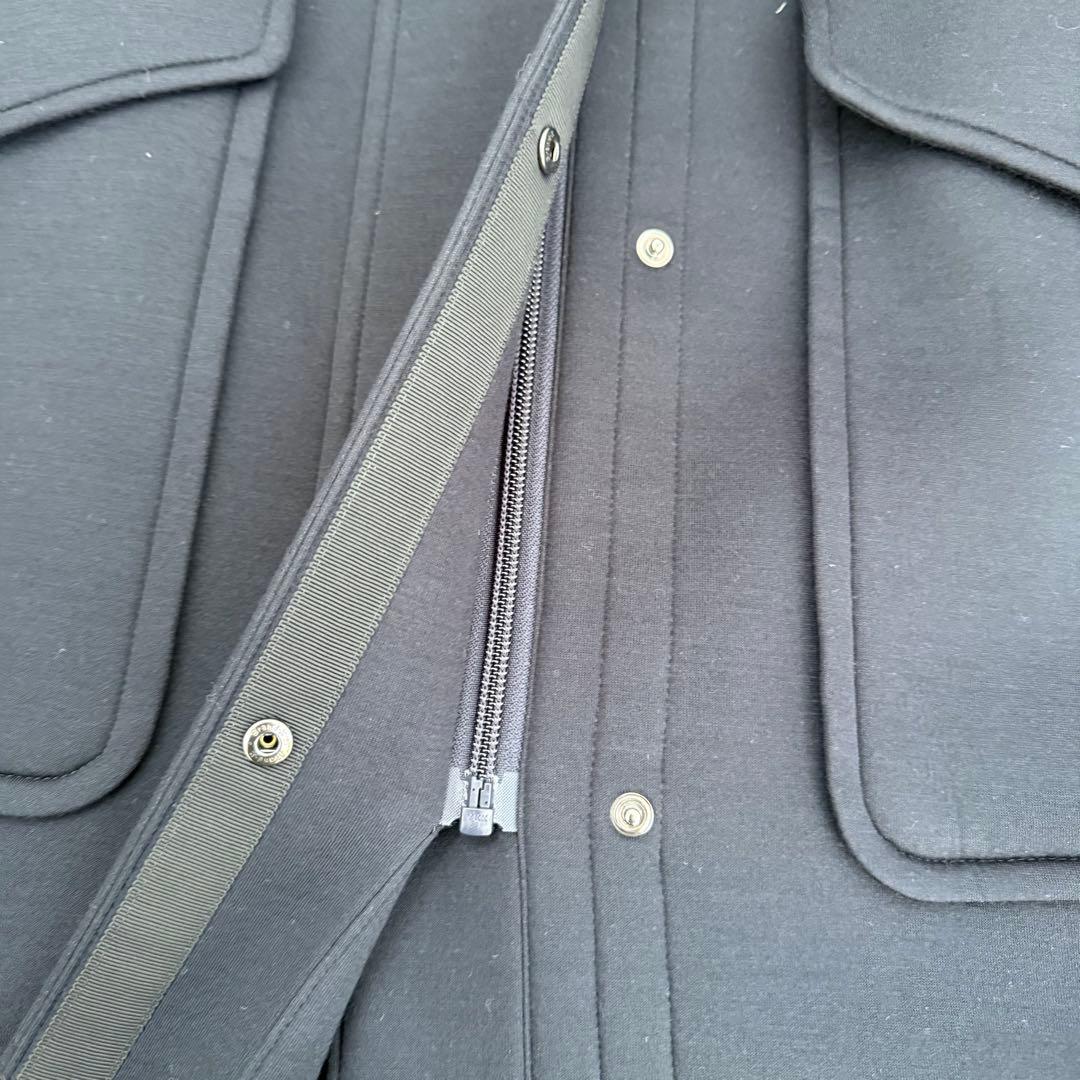 ENFOLD ボンディングフードコート　38 ネイビー