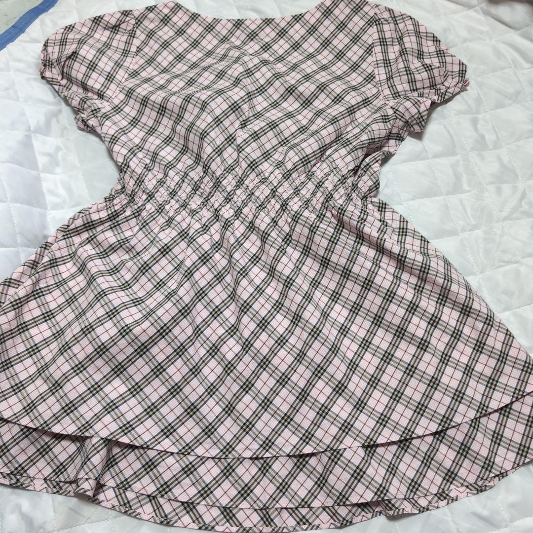 BURBERRY BLUE LABEL トップス チュニック 半袖 38