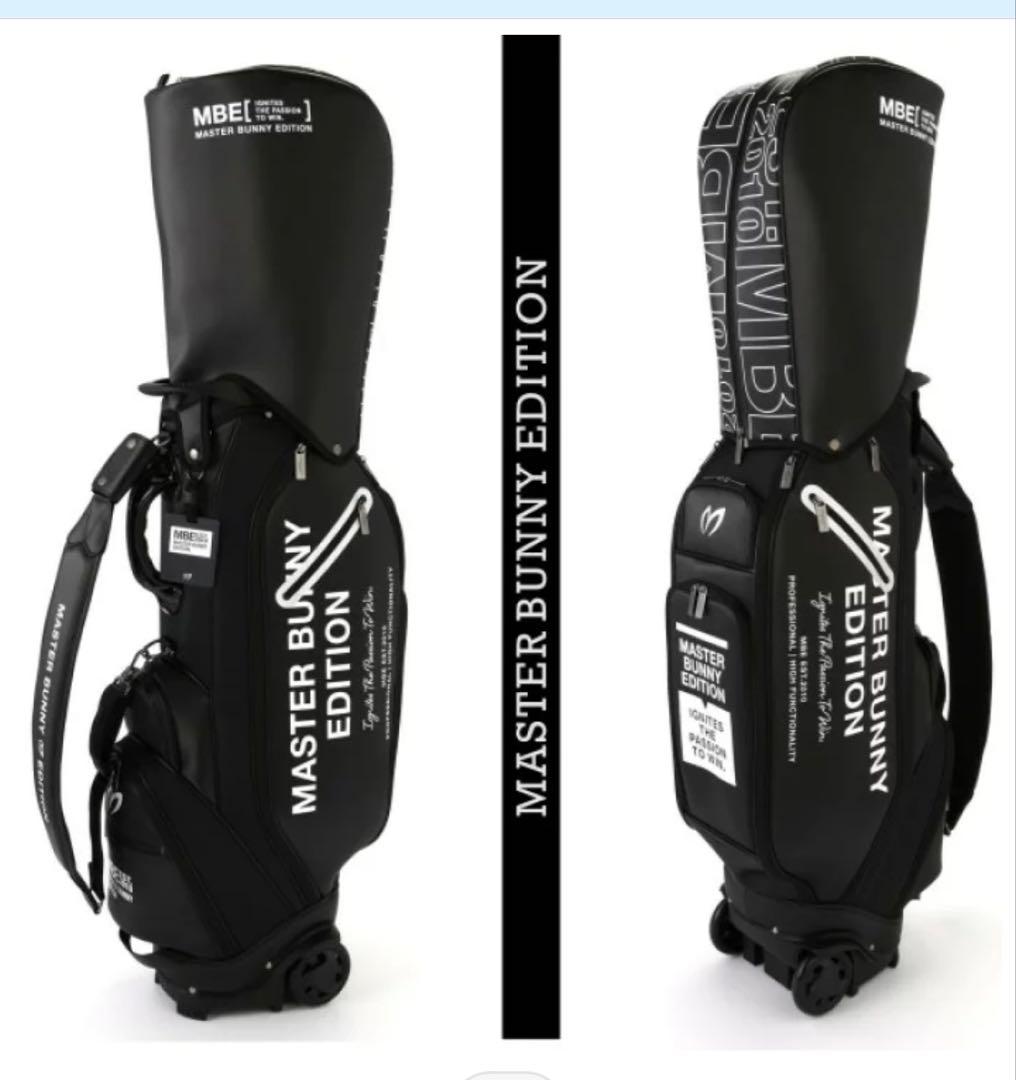 けんけんMASTER BUNNY EDITION キャディバッグ ブラック