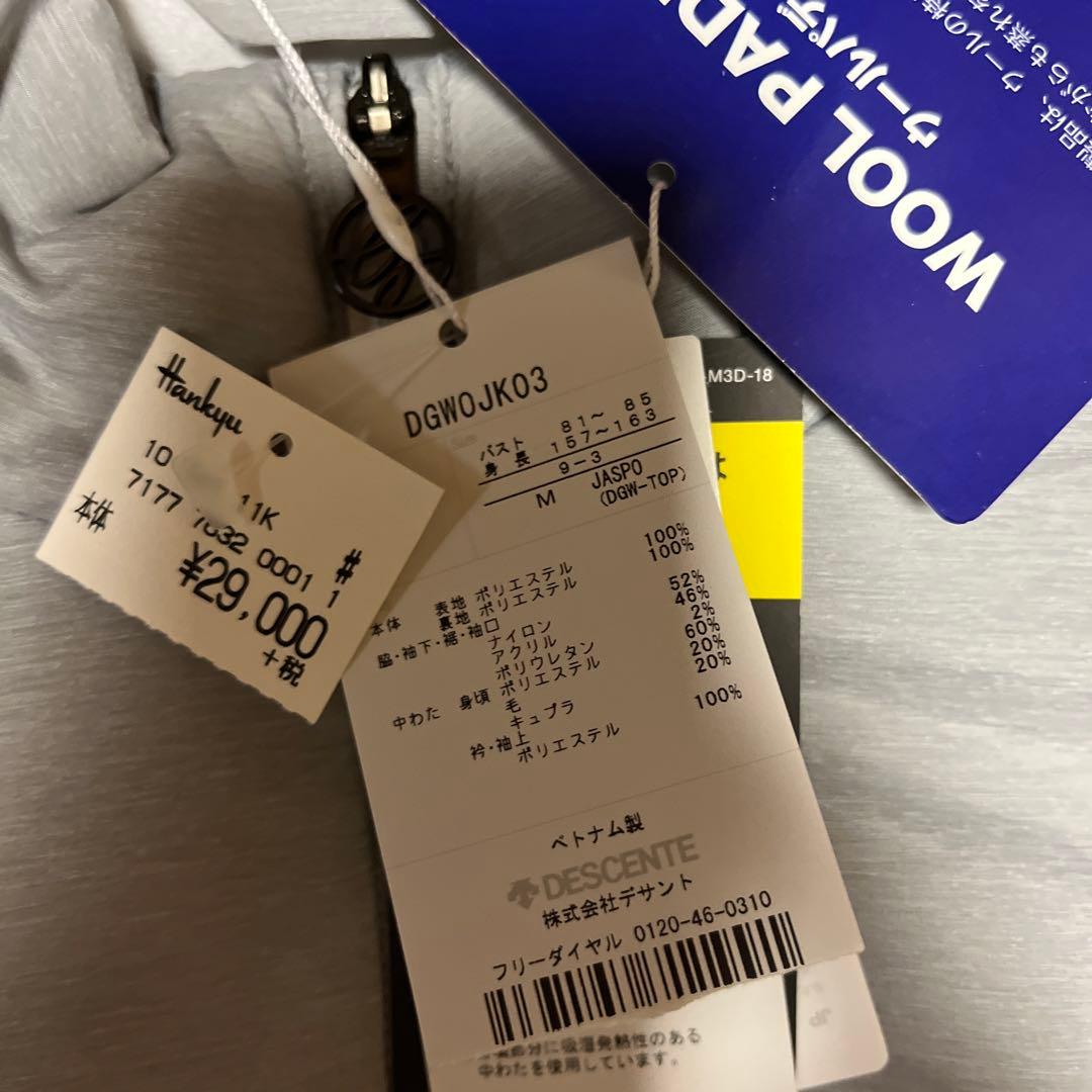 新品　デサント　中綿　ジャケット　ウールパディング