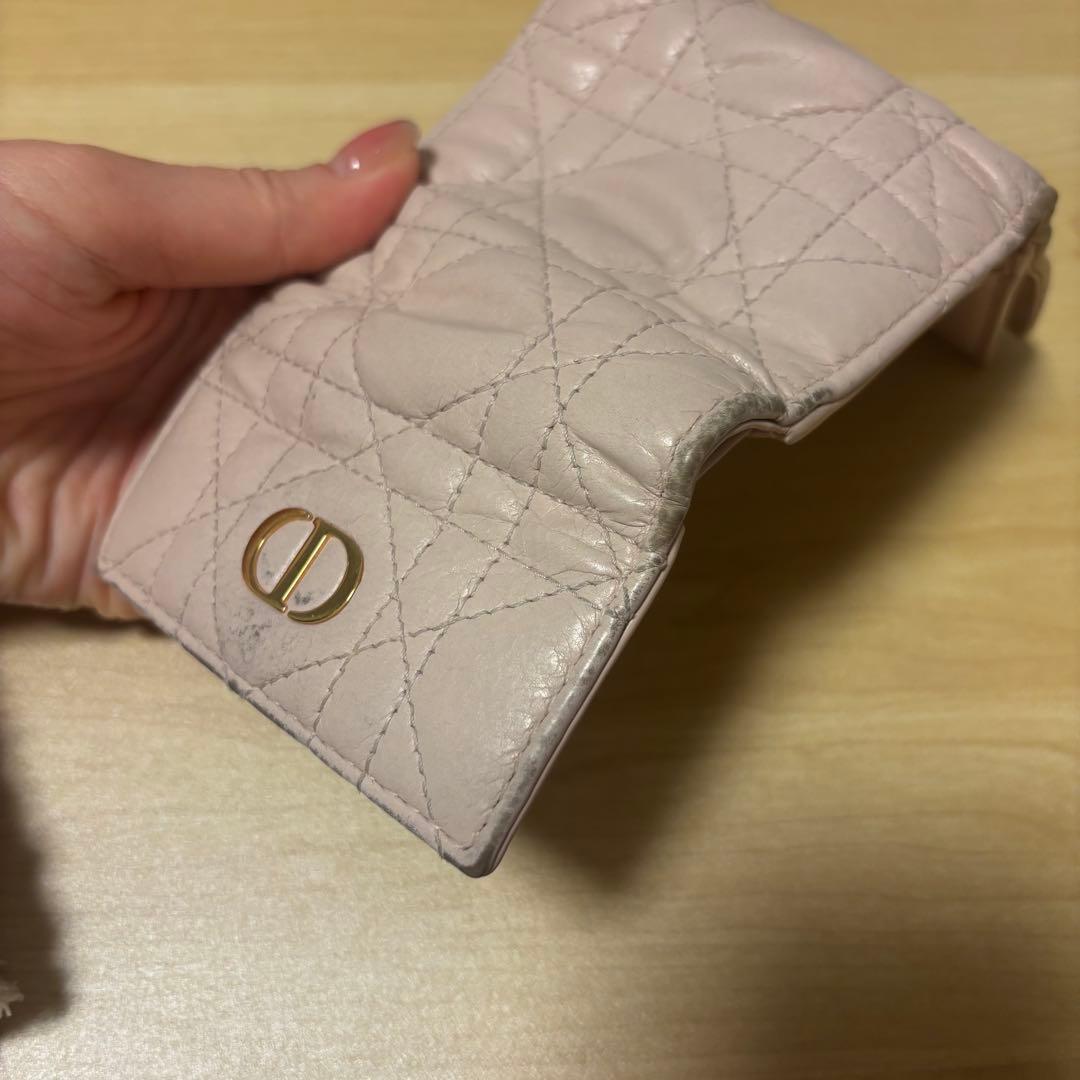 Dior Caro Hibiscus Lジップウォレット