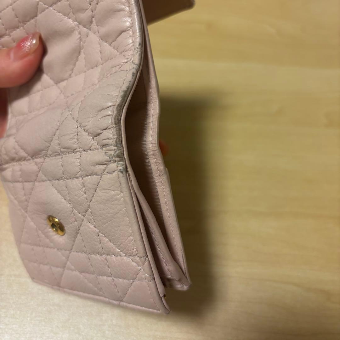 Dior Caro Hibiscus Lジップウォレット