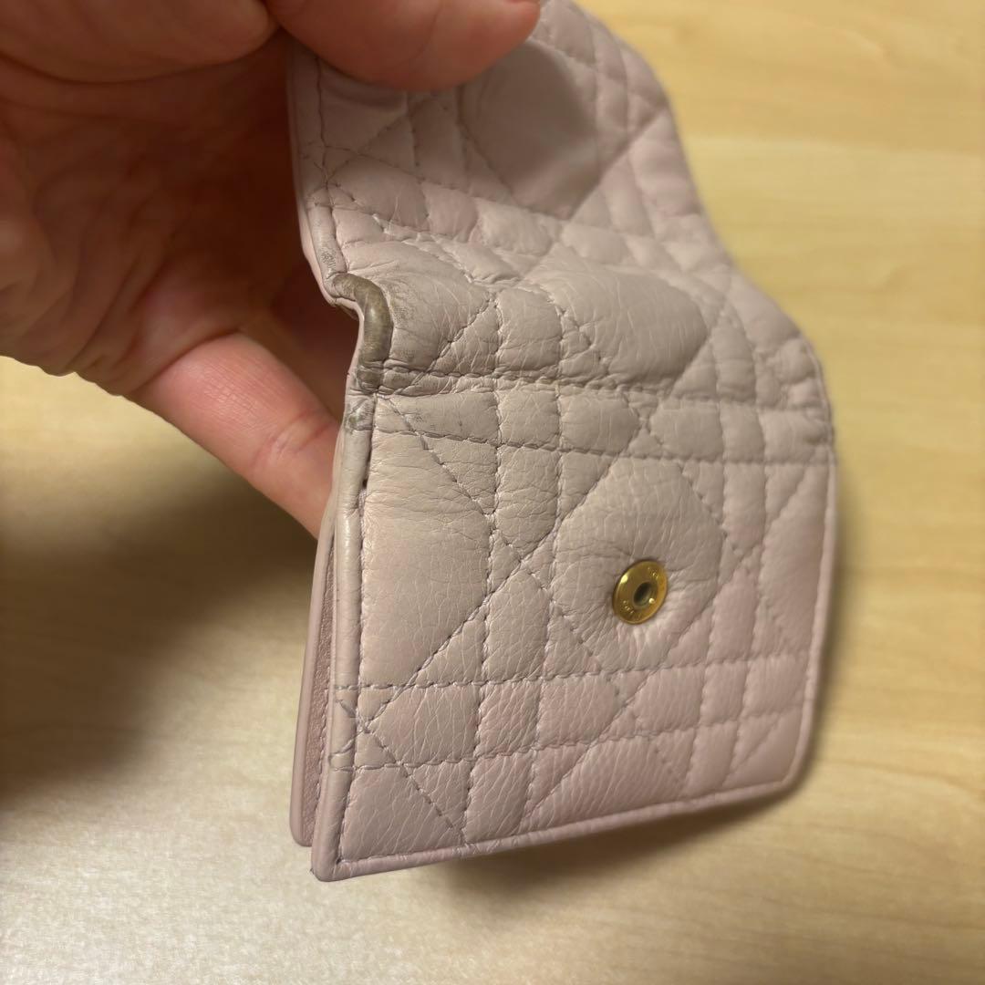 Dior Caro Hibiscus Lジップウォレット
