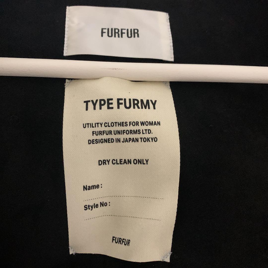 FURFUR レザーライクボンバージャケット