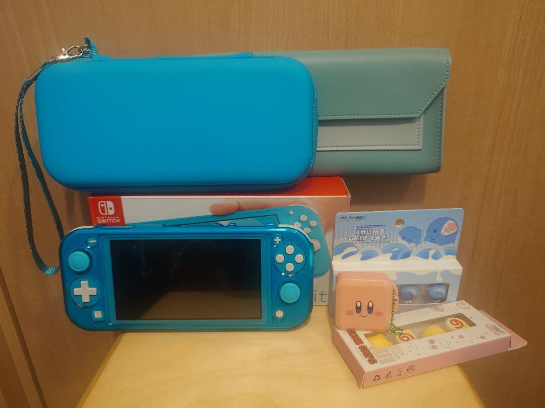【美品】 Nintendo Switch Lite ターコイズ 付属品付