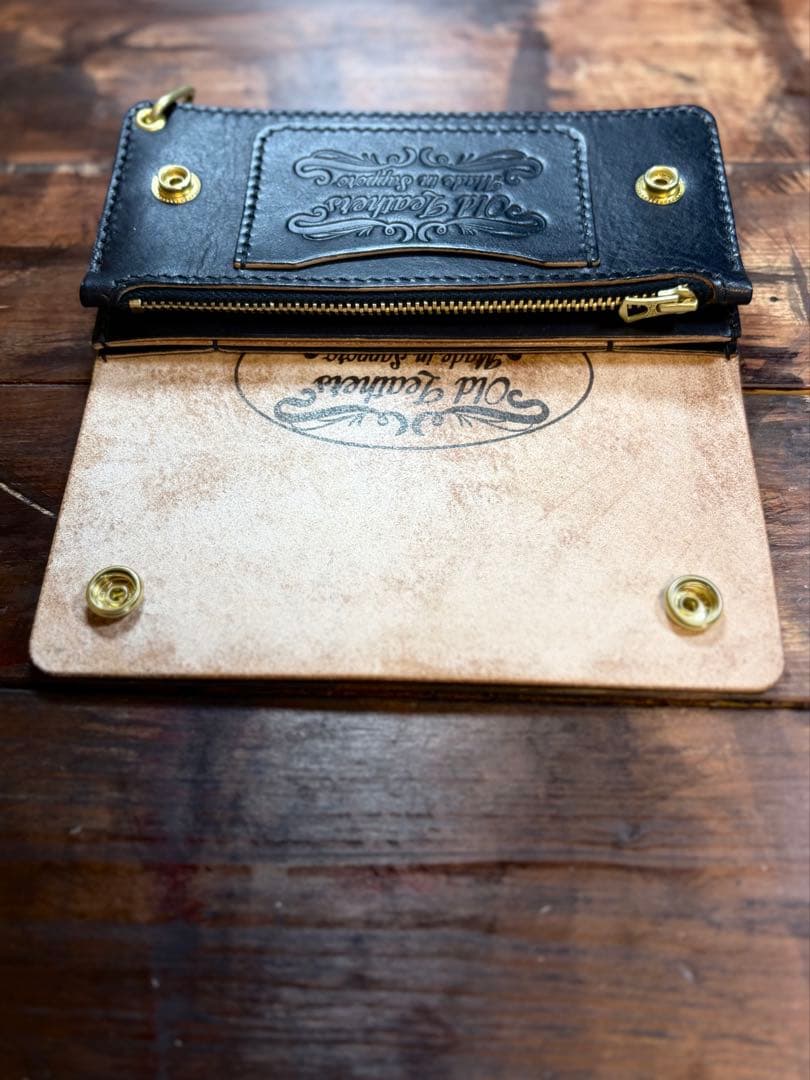 トラッカーウォレット TW-01 茶芯 ヌメ 手染め