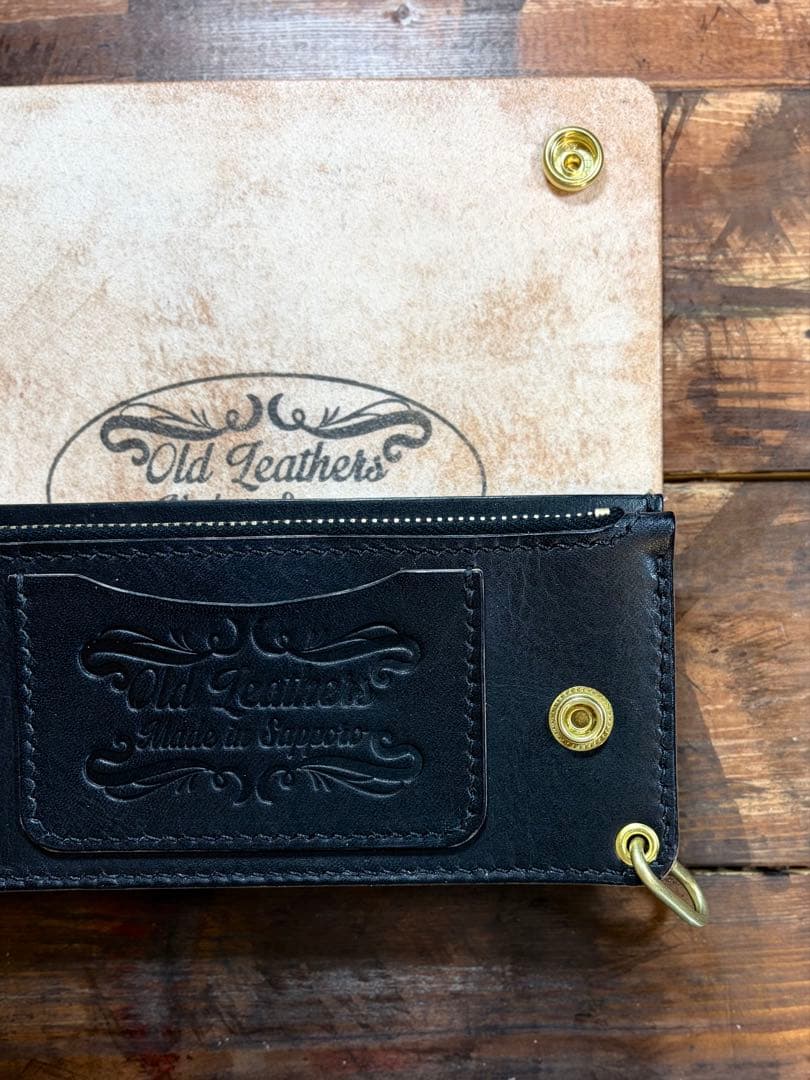 トラッカーウォレット TW-01 茶芯 ヌメ 手染め